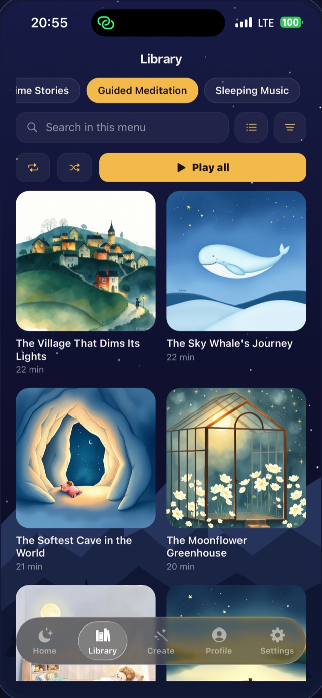 LullaMoon guided meditations